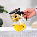 Chaleira Bule Jarra de Vidro 900ML Para Chá Com Infusor Reutilizável